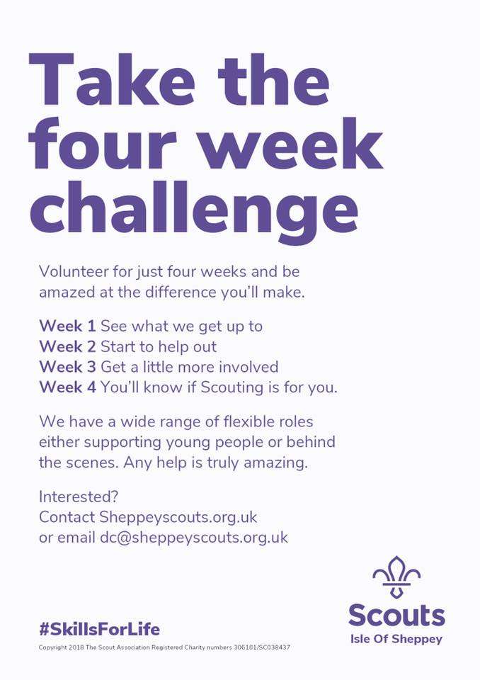 Take the four week challenge